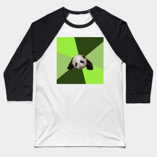 Passive Aggressive Panda Meme Baseball T-Shirt